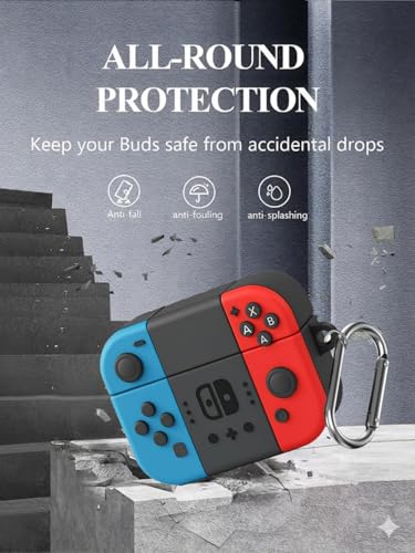 Image of Reiox Soft Silicone Protactive Case Cover Compitable for Oneplus Nord Buds 3 | 3 Pro (Game)
