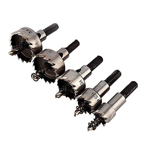 Jogo Broca Serra Copo Fura Metal Aço Ferro 5 Peças 16 à 32mm