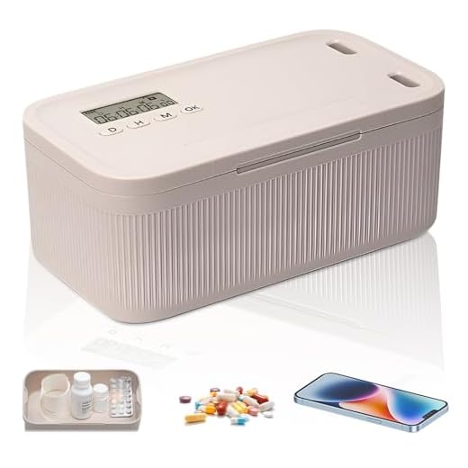 KBIBCK Caja con Temporizador y Bloqueo Seguro, Taquillas temporales seguras, Caja de seguridad de autocontrol, Ideal para Teléfonos, Snacks, Medicinas y Control de Hábitos