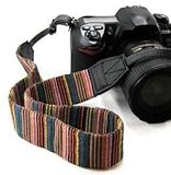 VONOTO Camera Soft Shoulder Neck Strap Vintage Antislip Belt for All DSLR Camera Canon Nikon Sony Pentax
