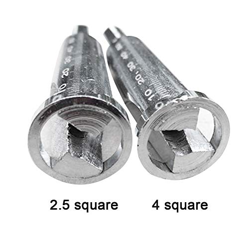 QOONESTL Wire Twisting Tool, Wire Stripper and Twister, Quick Connector Twist Wire Tool for Power Drill Drivers Manual Cable Stripper Wire Twisting Tool Quick Connector