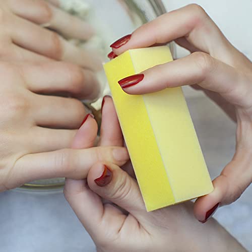 24 Count Nail Files And Buffers, 100/180 Grit Emery Boards Fingernail Files 80/120 Grit Nail Buffers Sanding Block For Natural Nails And Acrylic Nails #TOP4