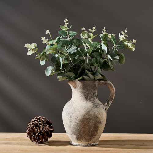 Rustic Farmhouse Vase – Minimalist Ceramic Home Decor Accent - Image 3