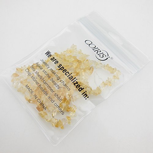 Coiris 2 Strands 33'' 5-8Mm Nice Yellow Citrine Loose Chips Gemstone Beads For Jewelry Diy Or Making & Design (St-1005) #TOP4