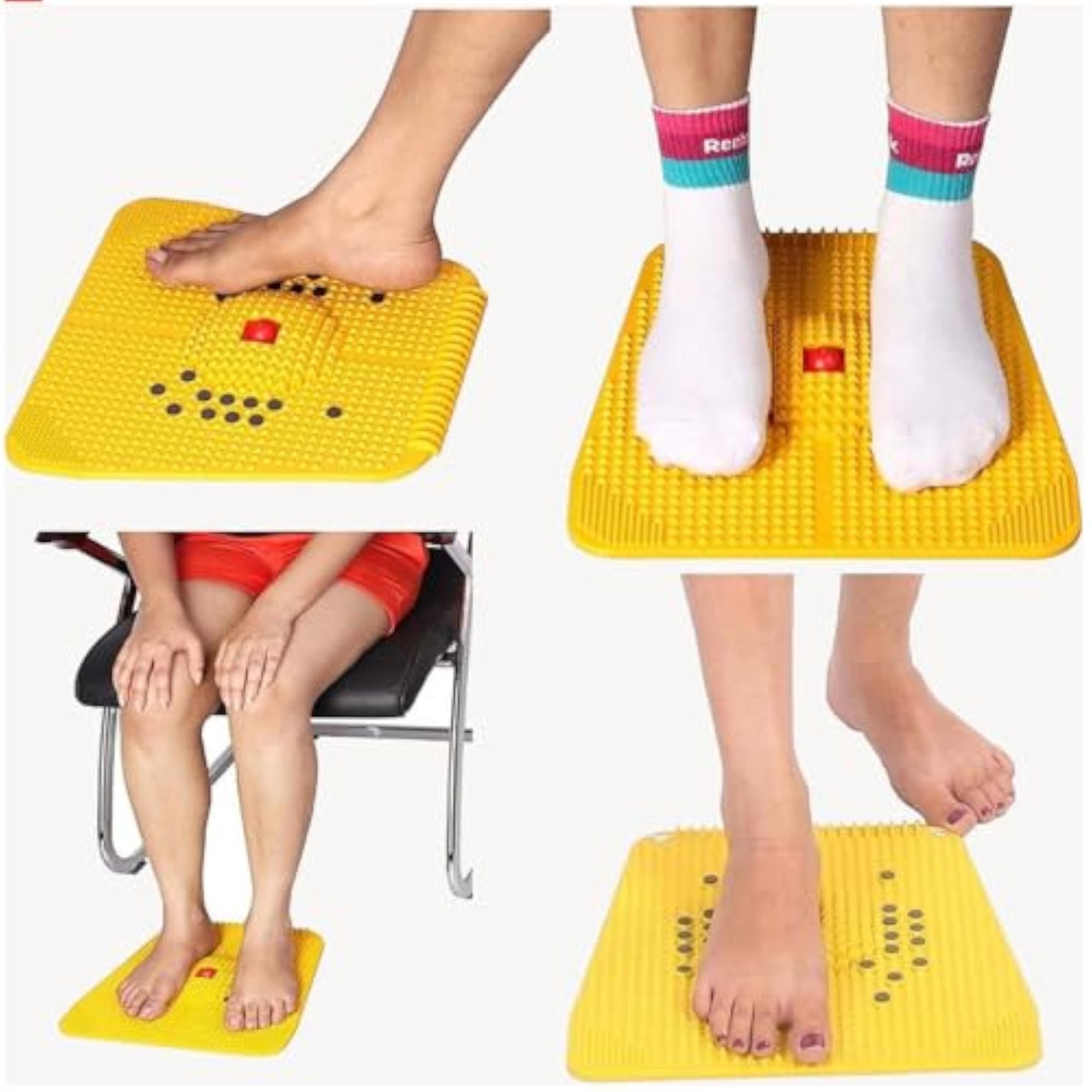 AcuPhysio Acupressure Wooden Roller Combo Kit for Reflexology