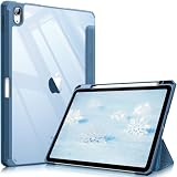 Ya en manzanajugosa.com: Fintie Funda iPad Air 11" M4/M3/M2 (2026/2025/2024), iPad Air 5ª Gen/4ª Gen (2022/2020) de 10.9"- Híbrida Delgada Antichoque con Carcasa Trasera Transparente y Soporte para Lápiz - Azul Neblina