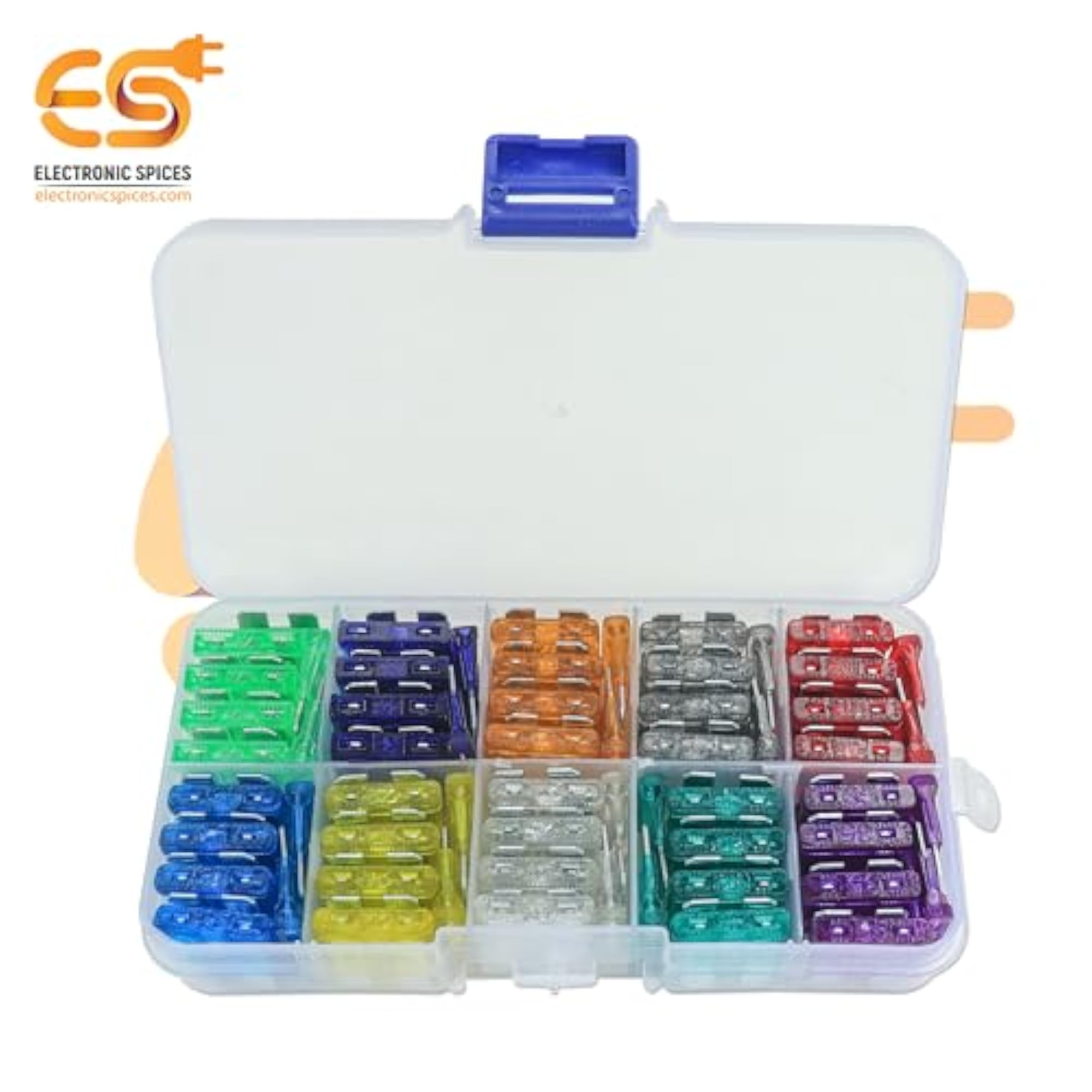 Combo of ATC Automotive Metal Blade Fuse, 100 pcs