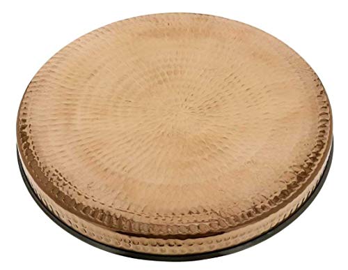 Set de 2 Platos Redondos de Cobre y Acero 12 pulgadas miniatura 3