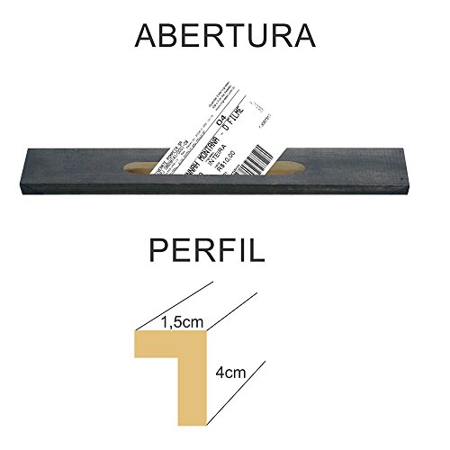 Quadro Porta Ticket Cinema Preto Kapos Preta 27X27X4