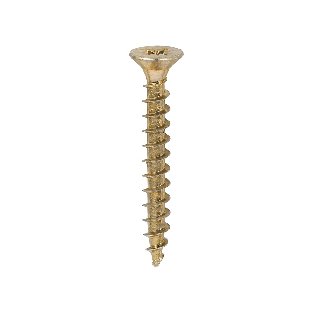 Timco Yellow Solo Countersinking Pozi Wood Screws