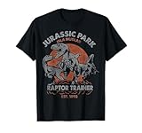 Jurassic Park Raptor Trainer T-Shirt Small