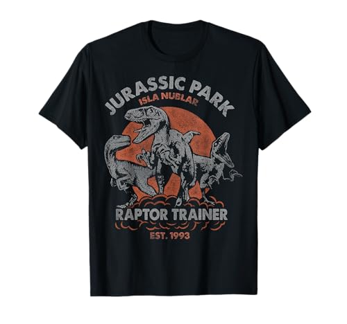 Jurassic Park Raptor Trainer T-Shirt