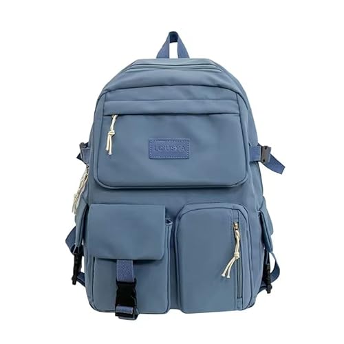 Mochila casual feminina de grande capacidade para viagem bolsa escolar estudante pode conter noteboo