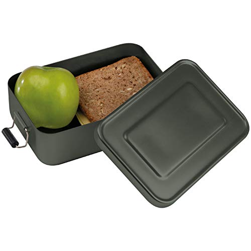 Alu-Brotdose Schmalz Vesperbox aus Aluminium mit Gravur