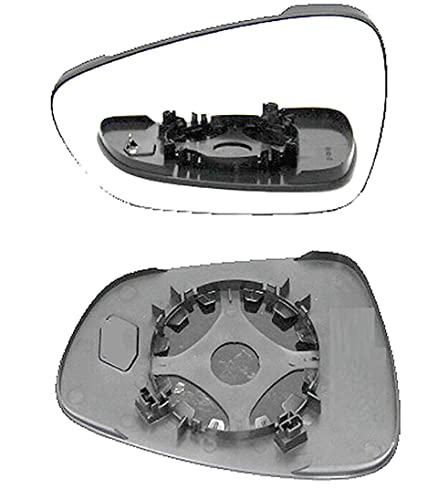 LT2CP Wing Mirror Glass for Peugeot 408 508 & Citroën C3 C4 C4 Picasso C5 DS3 DS4 DS5, Left Hand Side UK Passenger Side