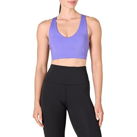 Amazon Essentials Women's Active Sculpt v Neck Sports Bra (Available in Plus Size) Cover
