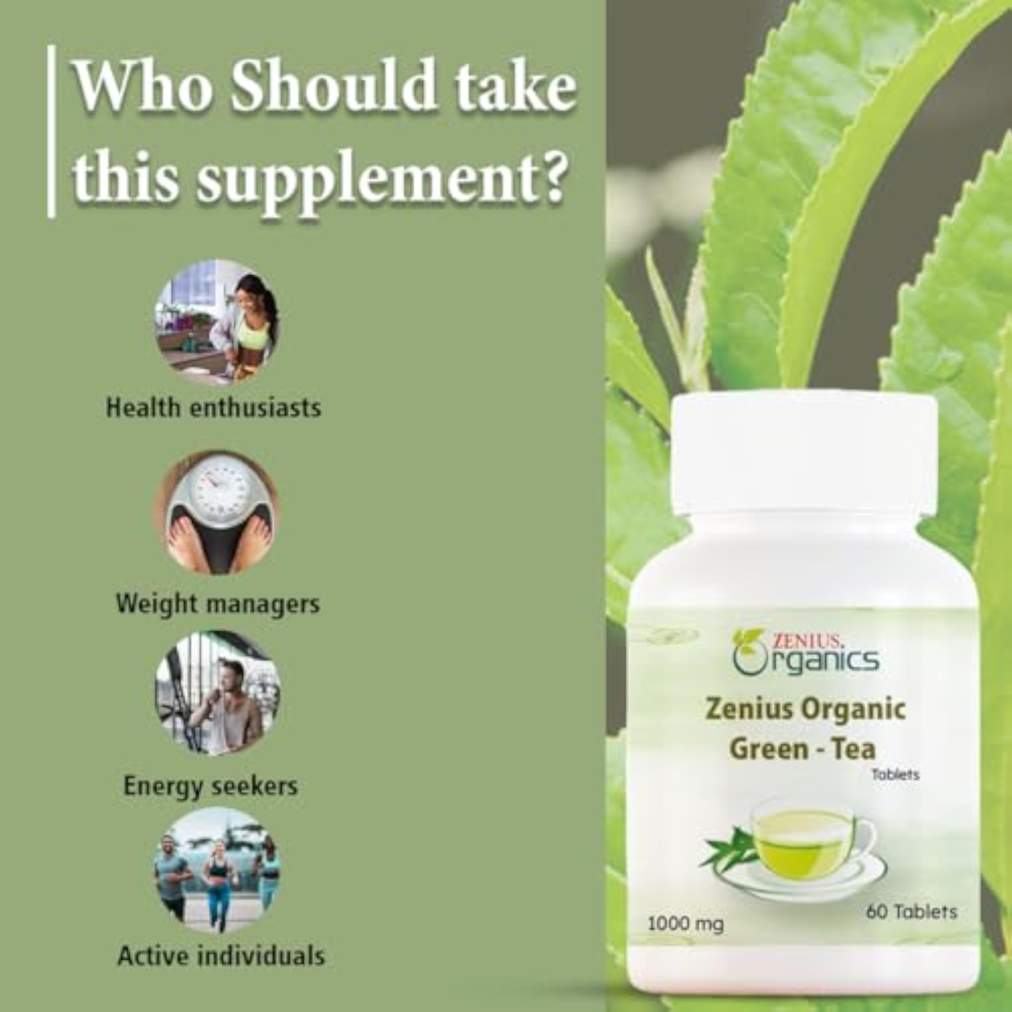 Green Tea Extract Tablets 1000mg