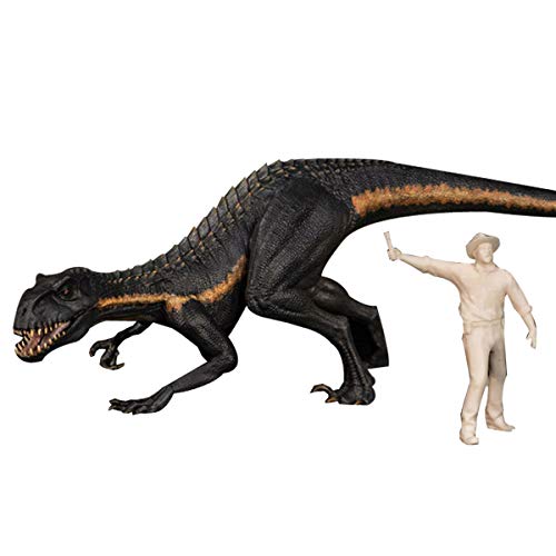 Nanmu Studio 1/35 Scale Velociraptor Figure Raptor Statue Realistic Bereserker Dinosaur Action Figure PVC Model Toys Collector Decor Gift for Adult (Primary)