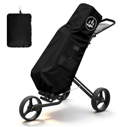 STEEIRO Golf Bag Rain Cover Waterproof Golf Cart Bag Protection Durable Rainproof Cover Easy Access Foldable