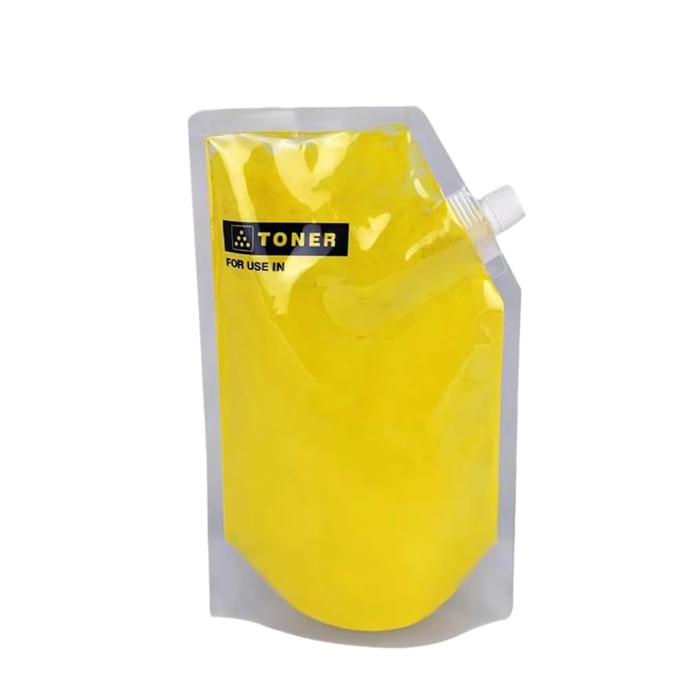 Recharge de poudre de toner compatible MX5140 MX514 jaune haute capacité
