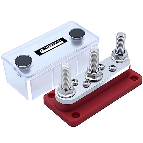 AMOMD 300A PowerBars 3 x Terminal Studs (3/8