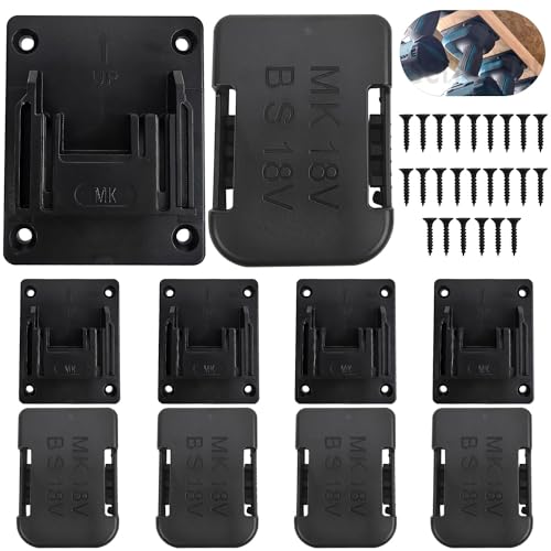 6 Supporti Per Batteria Makita 18V - Dock Holder Per BL1860, BL1850, BL1840 E Altri | QUPERR - Foto 7