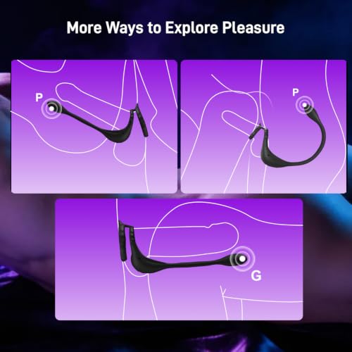 Inflatable Prostate Massager with Cock Ring for Men Anal Vibrator Toy - Image 5