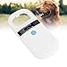 Chip Lesegerät, Hund Microchip Scanner Id Reader USB Wiederaufladbarer Chipleser Haustier Chiplesegerät Oled Anzeige 128 Stück Tag Informationsspeicher Portable Handheld Tier Für Katzen Tierverfolgung