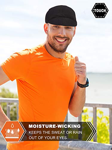 9 Pieces Summer Cycling Cap Under Helmet Unisex Breathable Bike Hat Sweat Absorbent Bicycle Cap For Men And Women Running Outdoor Sports, 9 Colors #TOP1
