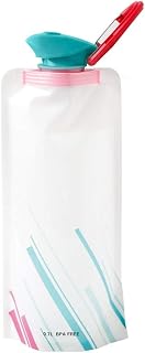 SANUMBRE Botella De Agua Plegable, Portátil Bolsa De Beber Al Aire Libre Bicicleta De Montaña Turismo Alta Capacidad