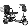MotoTec Folding Mobility Electric Trike 48v 700w Dual Motor Lithium Black, 42x22x33 Inch, MT-FOLD-TRK-700 #1