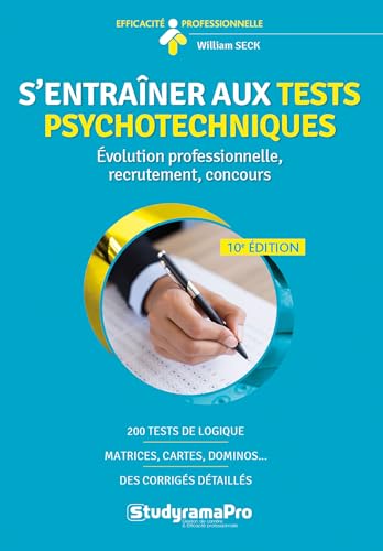 livre S'entraîner aux tests psychotechniques