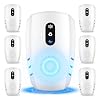 2026 Upgraded Ultrasonic Indoor Pest Repeller, 3-Mode Mouse Traps, 6 Pack