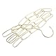 Gatuida Bekleidungspräsentationskette Kette Zum Aufhängen Von Kleidern Schaufenster-kleiderkette Hängende Ketten Kleiderständer Mit Hängender Kette Hängende Kette Mit Haken Eisen Golden