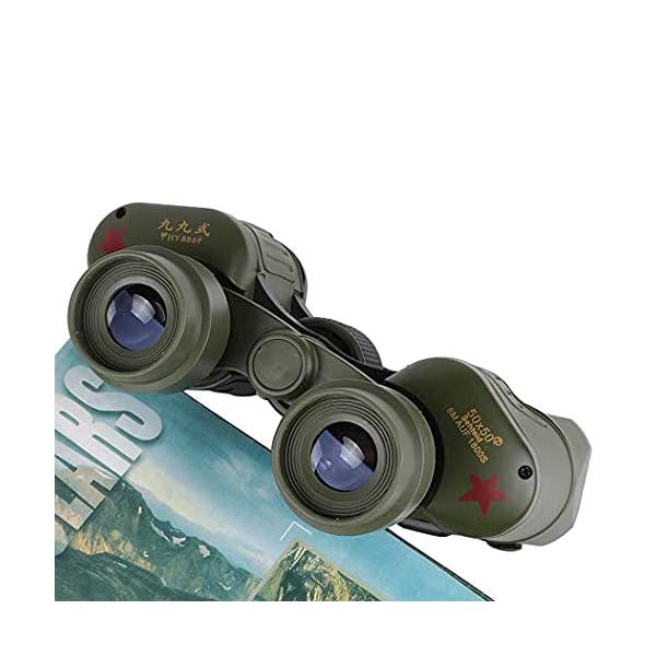 Fernglas Kreuzkoordinaten Nightoutdoor Bei Nacht 50X50 Hd Wasserdicht Kleines Kompaktes Fernglas Für Kinder Erwachsene… – Bild 4