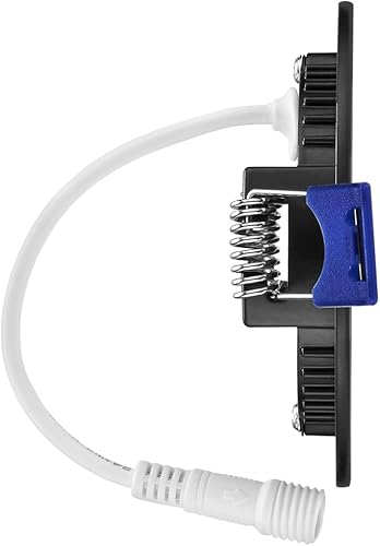 Miniatura 3 de Maxxima Lámpara LED empotrable ultrafina de 3 pulgadas, 5 CCT, 400 lúmenes, luz delgada sin lata, clasificación IC, temperatura de 5 colores