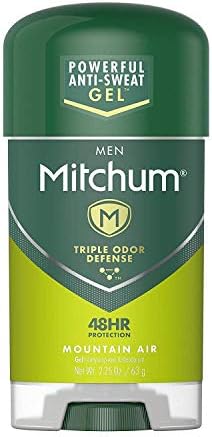 Mitchum Advanced Gel Anti-Perspirant & Deodorant, Mountain Air 2.25 oz (Pack of 4)