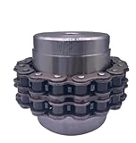 KC Roller Chain Coupling 1pc KC4014/4016/5016/5018 Chain Coupling Single core 45 Steel(4)