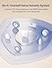 X-Sense Smart Home Security System, Wireless Security System 5-Piece Set, Supports Mobile App Alerts, Compatible with Alexa, Includes 1 Base Station, 2 Door Sensors, 1 Motion Sensor, 1 Keypad, AS05