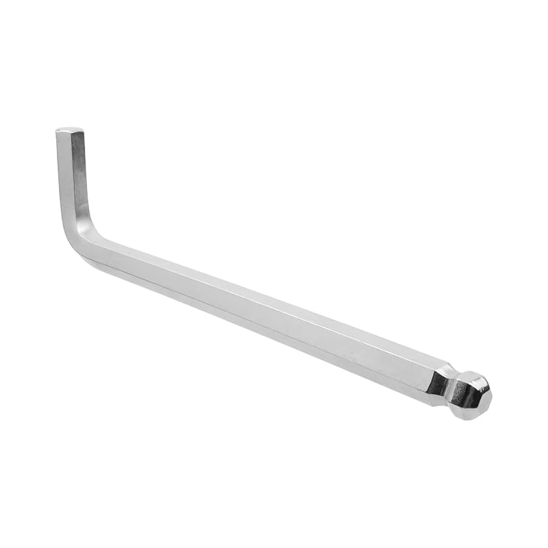 Chave Allen 19 mm com Ponta Esférica Rannb em Aço CR-V, Braço Longo de 32 cm, wby4161