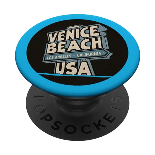 Venice Los Angeles California Beach USA Skater Surfer Style PopSockets Swappable PopGrip