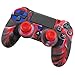Produktbild FeiliandaJJ PS4 Controller Gehäuse Spiel Griff Camouflage Kieselgel Tasche für Playstation4 Controller (rot)