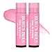 Burt's Bees 100% Natural Tinted Lip Balm, Pink Blossom with Shea Butter & Botanical Waxes – 2 Tubes