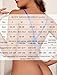Avidlove Sexy Lingerie for Women Fishnet Bodysuit One Piece Teddy Lingerie Fish net Babydoll Nightwear Sky Blue