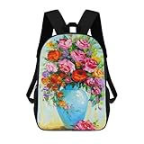 sinyumoney Bouquet of Roses in A Vase Zaini Casual Per Bambini,...