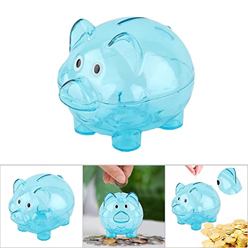 Gekke Verkoop Babyspaarbank, decoratief spaarvarken, muntenbank, voor jongens voor meisjes(Klein blauw) - Image 5