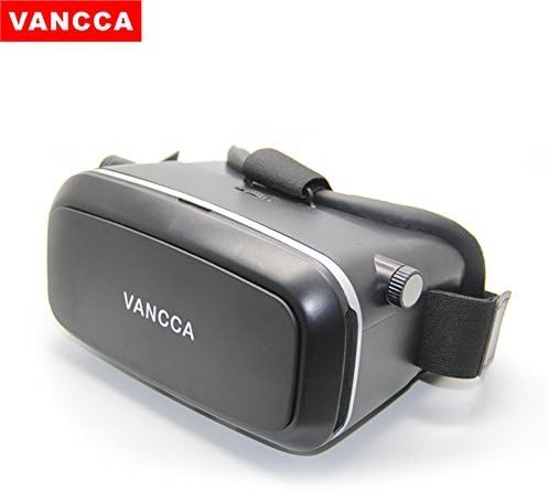 VR Goggles Glasses VANCCA V305 Box Virtual Reality Headset Helmet Immersive 3D Movies/360° Videos/VR Games Fits iOS iPhone 7 / 6S Android Samsung LG/All 4.0-6.0 inch Smart Phones