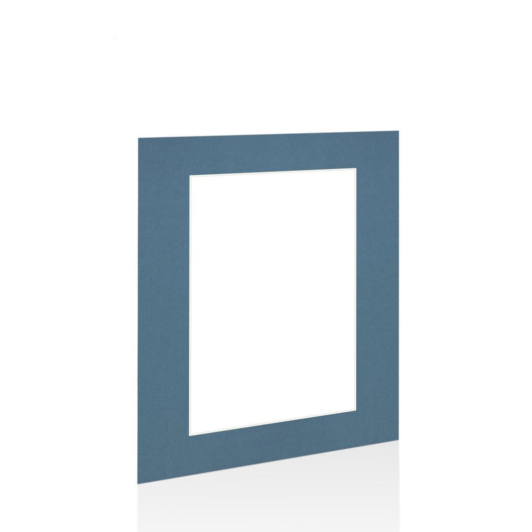 Procut Global 20x16" Pompadour Picture Mounts to Fit 15x10" Aperture - Precision Cut Cardboard Photo Mount - Ideal for Frames, Prints, Artwork & Certificates - Sizes & Colours Available
