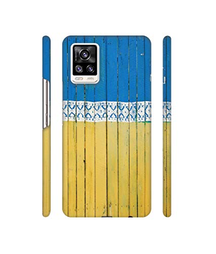 Image of Solimo Designer Wooden Pattern 3D Printed Hard Back Case Backcase for Mobile Cover for Vivo V20