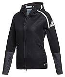 Die Sweatjacke Z.N.E Parley von adidas Performance präsentiert sich in für die Kollektion typischen cleanem Design und spendet wohlige Wärme. Ein hoher Kragen schützt dich vor Wind und Wetter und ist superbequem.